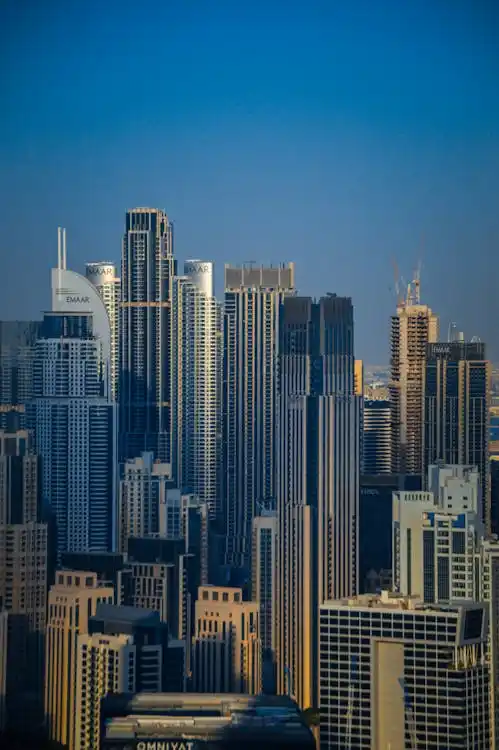 Beautiful buildings in Dubai